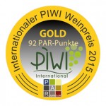GOLD beim Internationalen PIWI Weinpreis 2015